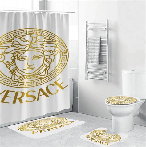 versace mats|bathroom decor with versace.